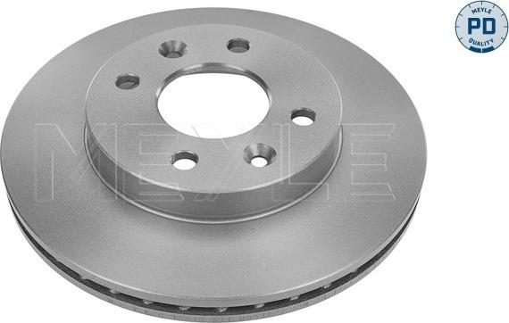 Meyle 16-15 521 0037/PD - Тормозной диск autospares.lv