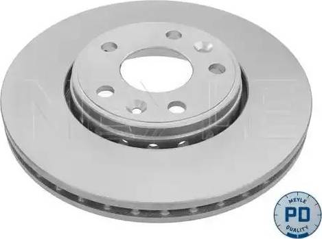 Meyle 16-15 521 0020/PD - Тормозной диск autospares.lv