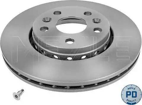 Meyle 16-15 521 0021/PD - Тормозной диск autospares.lv