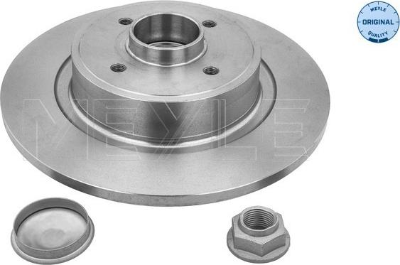 Meyle 16-15 523 4116 - Тормозной диск autospares.lv