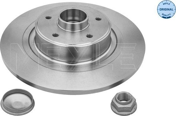 Meyle 16-15 523 4120 - Тормозной диск autospares.lv