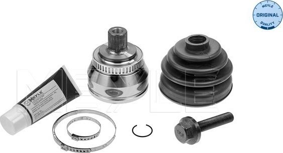 Meyle 100 498 0187 - Шарнирный комплект, ШРУС, приводной вал autospares.lv