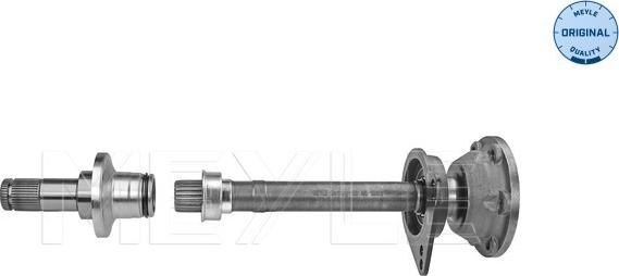 Meyle 100 498 0249/S - Полуосевой вал, дифференциал autospares.lv