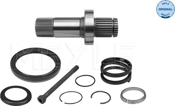 Meyle 100 498 0242 - Полуосевой вал, дифференциал autospares.lv