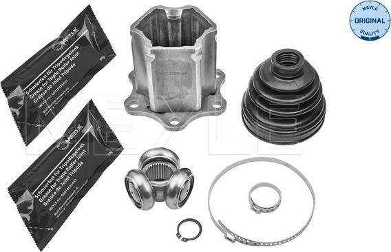 Meyle 100 498 0209 - Шарнирный комплект, ШРУС, приводной вал autospares.lv