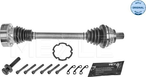 Meyle 100 498 0714 - Приводной вал autospares.lv