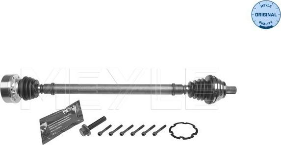 Meyle 100 498 0722 - Приводной вал autospares.lv