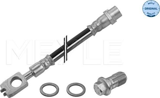 Meyle 100 611 0076/S - Тормозной шланг autospares.lv