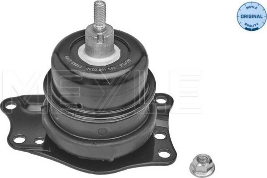 Meyle 100 199 0230 - Подушка, опора, подвеска двигателя autospares.lv