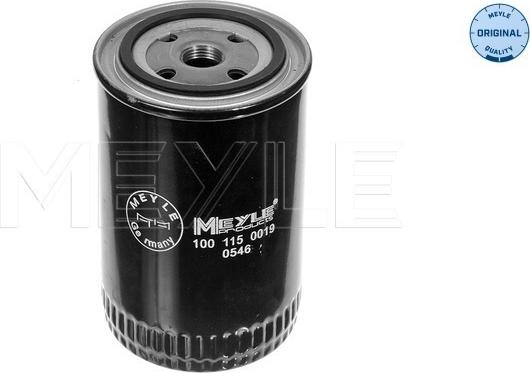 Meyle 100 115 0019 - Масляный фильтр autospares.lv