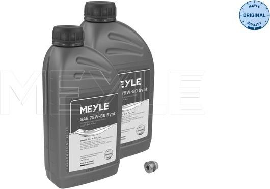 Meyle 100 135 0210 - Комплект деталей, смена масла - автоматическая коробка передач autospares.lv