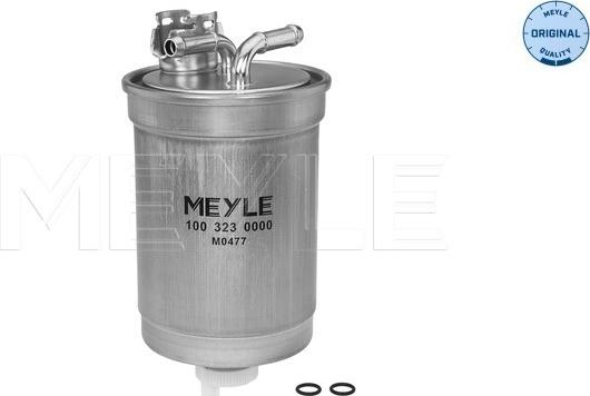 Meyle 100 323 0000 - Топливный фильтр autospares.lv