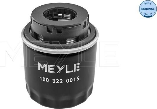 Meyle 100 322 0015 - Масляный фильтр autospares.lv