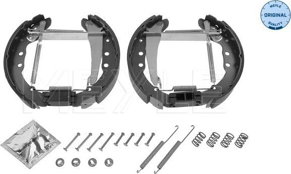 Meyle 114 533 0006/K - Комплект тормозных колодок, барабанные autospares.lv