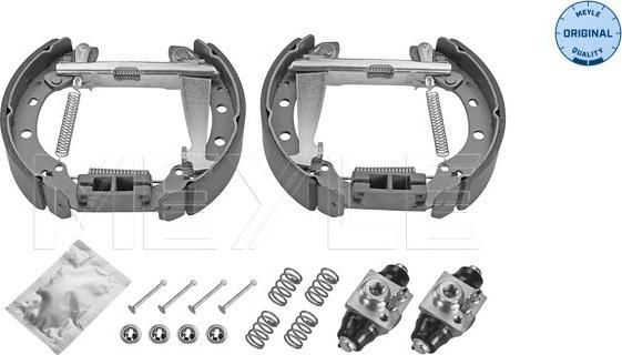 Meyle 114 533 0008 - Комплект тормозных колодок, барабанные autospares.lv