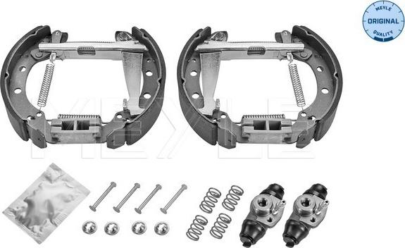 Meyle 114 533 0007 - Комплект тормозных колодок, барабанные autospares.lv