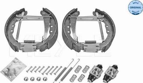 Meyle 114 533 0015 - Комплект тормозных колодок, барабанные autospares.lv