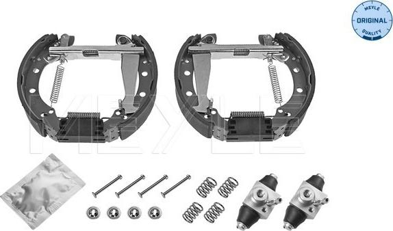 Meyle 114 533 0010 - Комплект тормозных колодок, барабанные autospares.lv