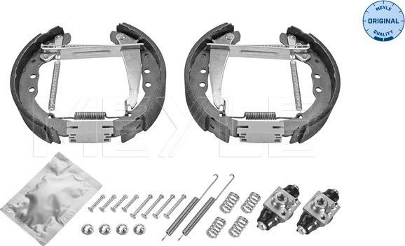 Meyle 114 533 0018 - Комплект тормозных колодок, барабанные autospares.lv