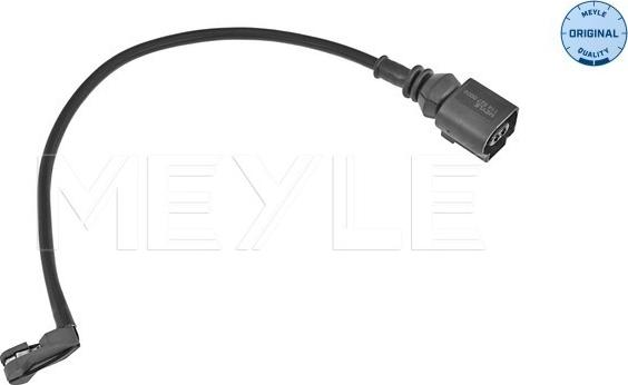 Meyle 114 527 0009 - Сигнализатор, износ тормозных колодок autospares.lv