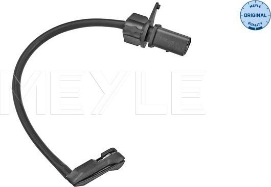 Meyle 114 527 0019 - Сигнализатор, износ тормозных колодок autospares.lv