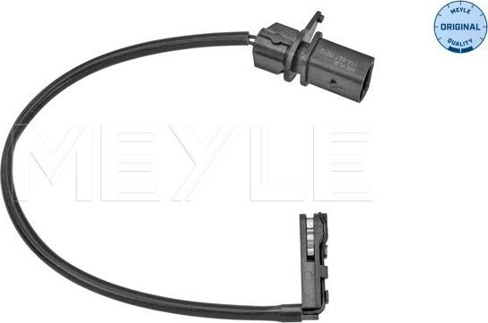 Meyle 114 527 0012 - Сигнализатор, износ тормозных колодок autospares.lv