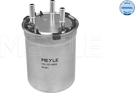 Meyle 114 323 0009 - Топливный фильтр autospares.lv