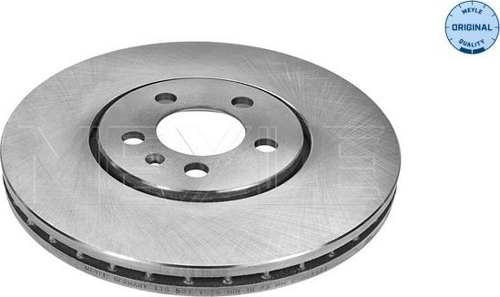 Meyle 115 521 0032 - Тормозной диск autospares.lv