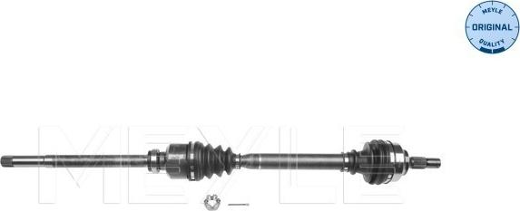 Meyle 11-14 498 0033 - Приводной вал autospares.lv