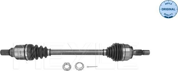 Meyle 11-14 498 0037 - Приводной вал autospares.lv