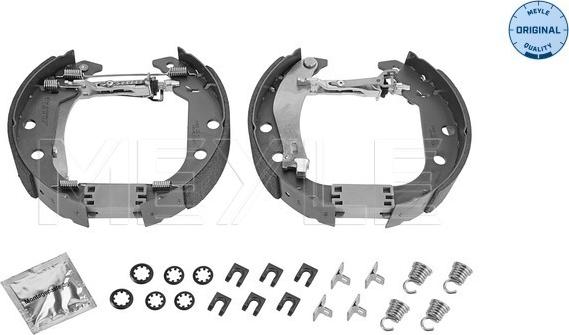 Meyle 11-14 533 0004/K - Комплект тормозных колодок, барабанные autospares.lv