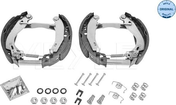 Meyle 11-14 533 0000/K - Комплект тормозных колодок, барабанные autospares.lv