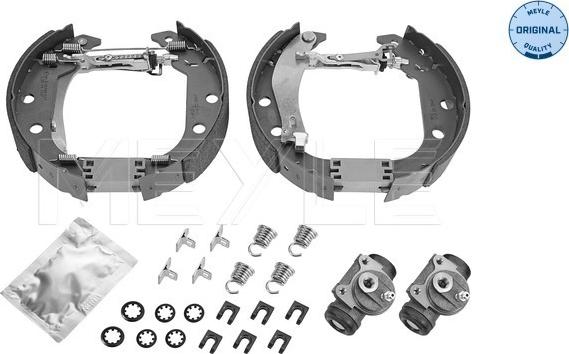 Meyle 11-14 533 0039 - Комплект тормозных колодок, барабанные autospares.lv