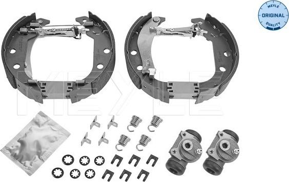 Meyle 11-14 533 0033 - Комплект тормозных колодок, барабанные autospares.lv