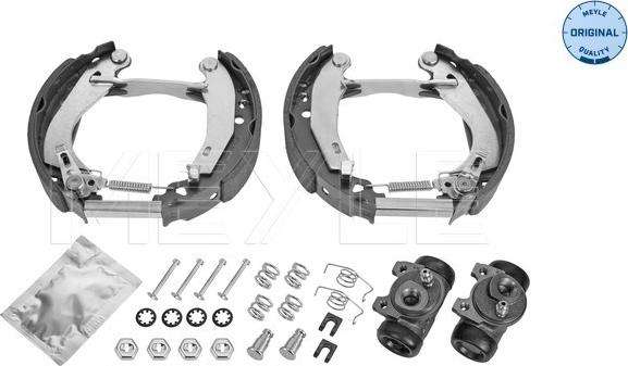 Meyle 11-14 533 0029 - Комплект тормозных колодок, барабанные autospares.lv