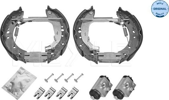 Meyle 11-14 533 0028 - Комплект тормозных колодок, барабанные autospares.lv