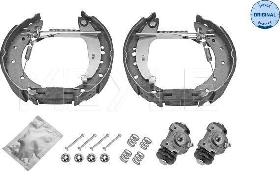 Meyle 11-14 533 0027 - Комплект тормозных колодок, барабанные autospares.lv