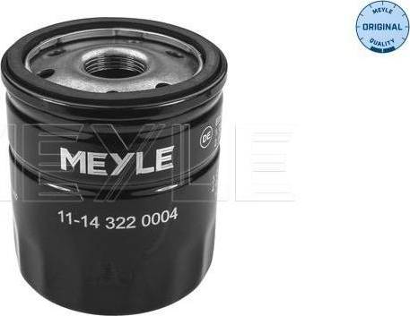 Meyle 11-14 322 0004 - Масляный фильтр autospares.lv