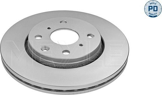Meyle 11-15 521 0037/PD - Тормозной диск autospares.lv