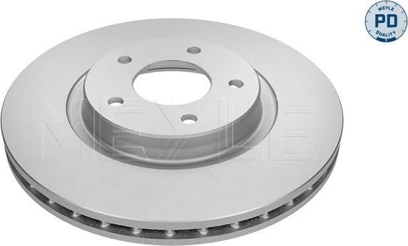 Meyle 18-15 521 0004/PD - Тормозной диск autospares.lv