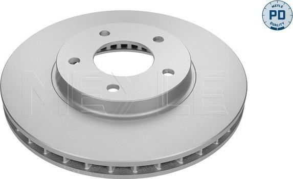Meyle 18-15 521 0005/PD - Тормозной диск autospares.lv