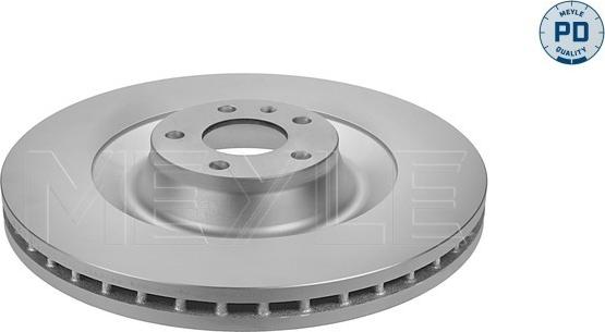 Meyle 183 521 0002/PD - Тормозной диск autospares.lv