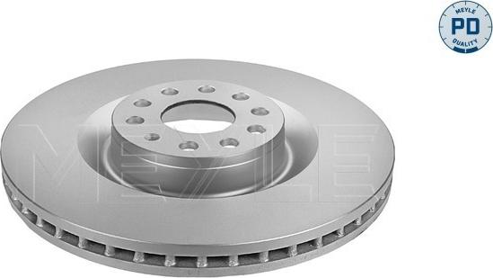 Meyle 183 521 1010/PD - Тормозной диск autospares.lv