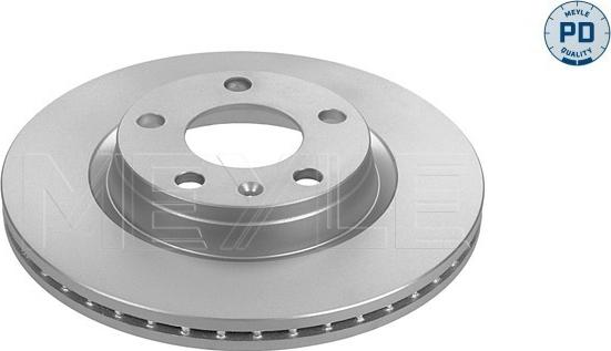 Meyle 183 521 1017/PD - Тормозной диск autospares.lv