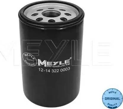 Meyle 12-14 322 0003 - Масляный фильтр autospares.lv