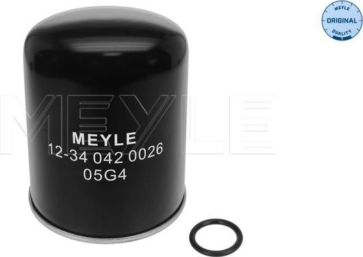 Meyle 12-34 042 0026 - Патрон осушителя воздуха, пневматическая система autospares.lv