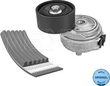 Meyle 12-34 000 2004 - Поликлиновый ременный комплект autospares.lv