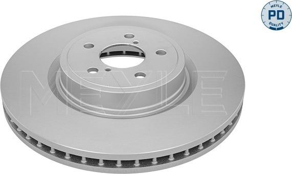 Meyle 34-15 521 0009/PD - Тормозной диск autospares.lv