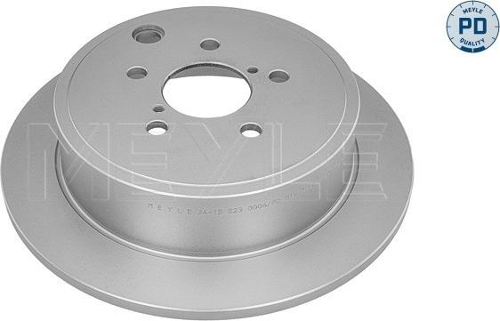 Meyle 34-15 523 0006/PD - Тормозной диск autospares.lv