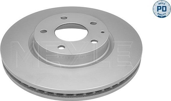 Meyle 35-15 521 0025/PD - Тормозной диск autospares.lv